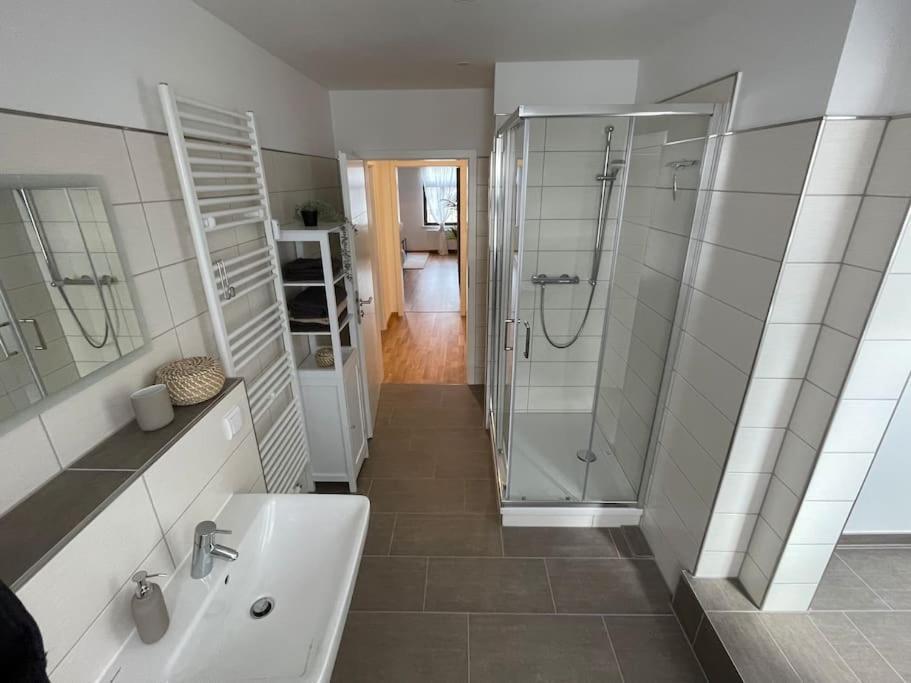 #Stylische / Moderne Wohnung Im Leipziger Zentrum Dg Links Buitenkant foto