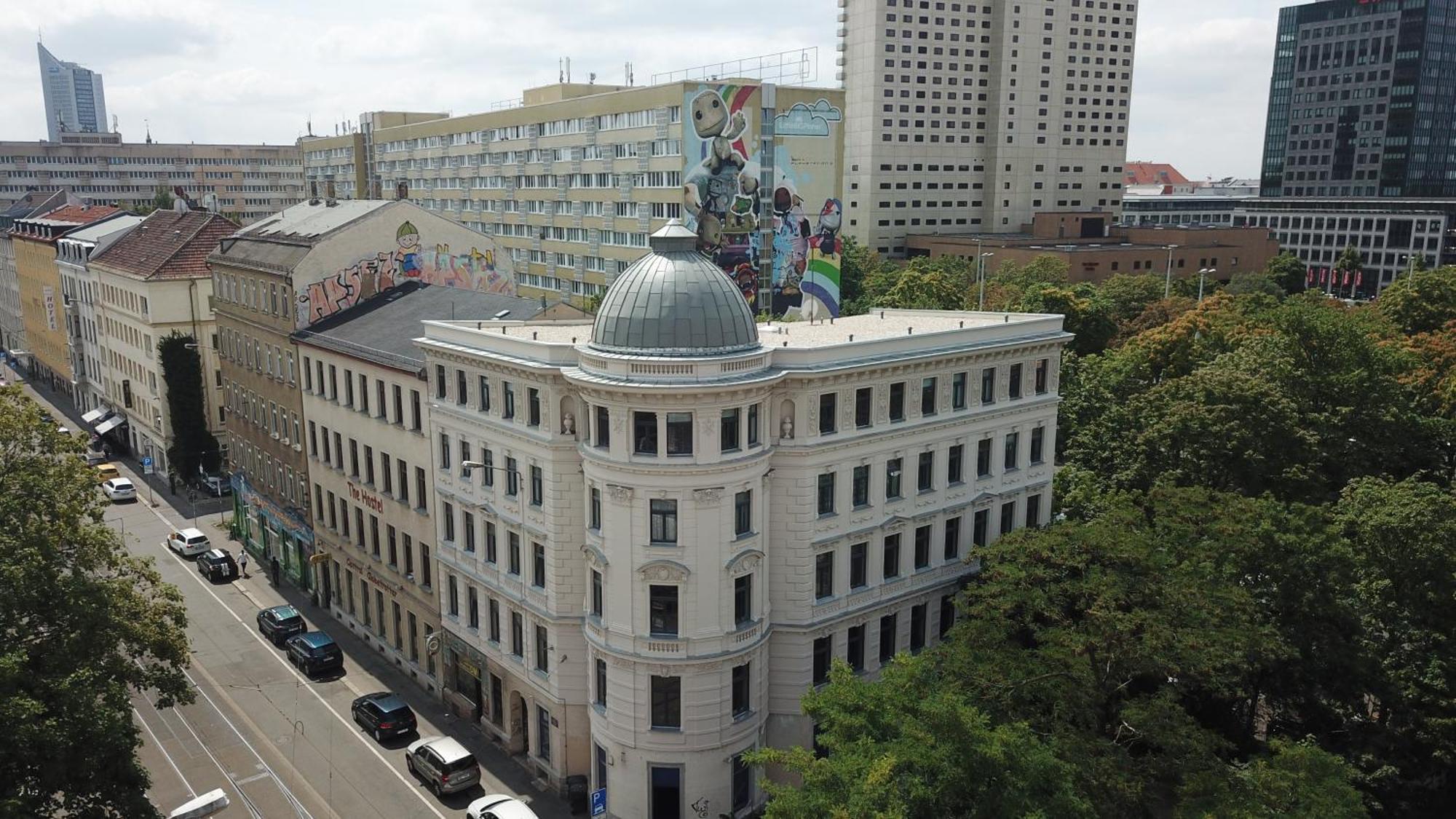 #Stylische / Moderne Wohnung Im Leipziger Zentrum Dg Links Buitenkant foto